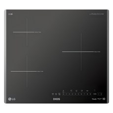 LG전자 디오스 인덕션 전기레인지 3구, BEI3GQUO, 빌트인