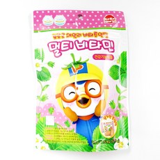(주)태양생활건강 뽀로로 데일리 비타츄잉정 멀티비타민(15개입)-딸기맛!, 52.5g, 3개