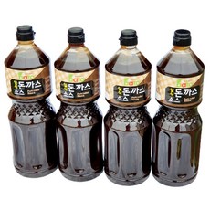 바로 일식 돈까스소스 돈가스소스, 1.95kg, 4개