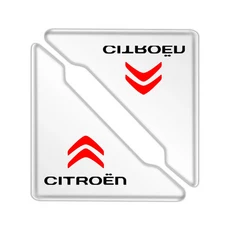 시트로엥 C5X e-C4 X C4 C3 Berlingo C-Elysee C-Crosser C1 C6 용 2Pcs 자동차 도어 충돌 방지 코너 프로, 01 For Citroen