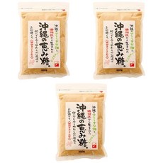 DM 미쓰이제당 오키나와의 은혜당 400g×3개 산호 칼슘 배합 상백당 설탕 감미료, 1개, 1g