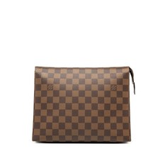 루이 비통 중고 1990-2010 다미에 에벤 토일레트리 파우치 26 클러치