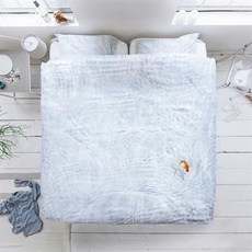 아트박스/스널크 금붕어 침구세트 S-SS 누빔있음 (160x210cm)