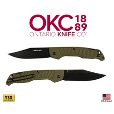 OKC Ontario Camp Plus FOREST 戶外露營折刀, 1個