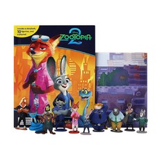 Disney Zootopia 2 My Busy Books 주토피아 2 비지북:스토리북 피규어 10개 플레이매트 포함, Disney Zootopia 2 My Busy Bo.., Phidal Publishing(저), Phidal Publishing