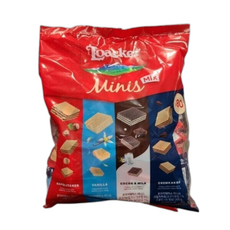 로아커 웨하스 미니 믹스 800g 나폴리타너 바닐라 코코아밀크 크림카카오 대용량 코스트코, 1개