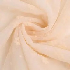 검은 색 모기 방지 차양 레이스 원단 웨딩 드레스 주름 의류 머리 천 그물 홈 장식, 1개, 4. 2호 살구 1사이즈