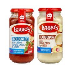 레고스 파스타소스 볼로네이즈+까르보나라, 1세트, 990g