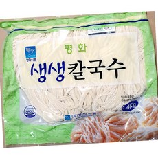 평화 칼국수 1.4KG 5입 생칼국수, 5개