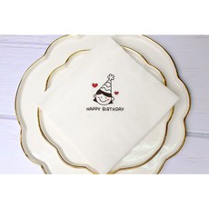 더 냅킨 생일 인쇄냅킨 칵테일냅킨, 1박스, 3000개입, 생일여자2