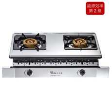 喜特麗 JT-GU201S 雙口嵌入爐 首創全尺寸清潔拉盤 零利率分期付款, 1個, JT-GU201S 天然氣,基本安裝