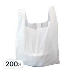 배달 봉투 대 백색, 200개