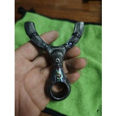 鈦合金 竹節雕刻 扣指 頂卡, 如圖所示, 1個