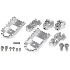 【Gear Base 吉兒基地】TAKEGAWA 武川 越野 踏板 腳踏 Monkey 125 Grom Msx 臘腸, 銀色踏板, 銀色踏板