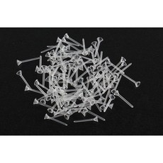 隨草憶境 苔蘚微景觀公仔多肉擺件，50/150/300入固定針棒DIY材料批發，打造您的迷你花園, 1個, 約50根