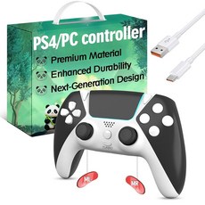PS4 컨트롤러용 업그레이드 플레이스테이션 4 슬림 프로 PC 스팀용 무선 컨트롤 1200mAh 듀얼 진동 모션 센서 맵 버튼 터보 쇼크 ALPS 조이스틱이 있는 리모컨, PS4 컨트롤러용 업그레이드 플레이스테이션 4 슬림 프