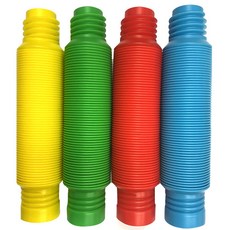 팝튜브 팝잇 장난감 파이프 푸쉬팝 감각놀이 대형 3개입, 3개