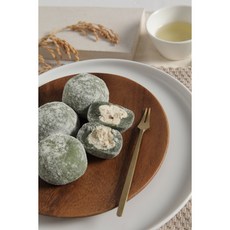 도원떡 쑥두텁떡 20개 개별포장떡 선물세트 답례품 60g, 쑥+블루베리 혼합 20개, 1