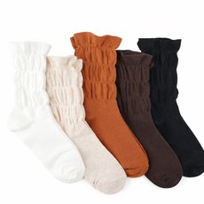 무압박 셔링 무지 국산 여자 양말 임산부 발목 조임없는 무봉제 무지 선물 포장