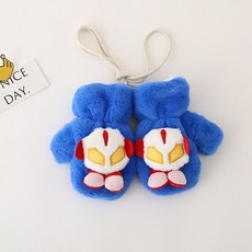 Doly奧特曼兒童防寒手套加厚保暖男童女童加絨包套幼兒園可愛卡通新款