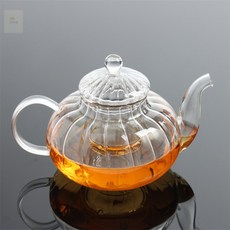다모아꾸밈 호박 내열유리 차포트 800ml 티메이커티포트
