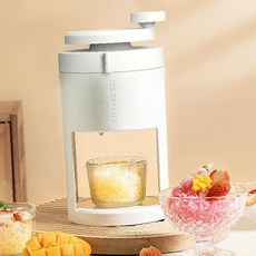 여름철 시원한 디저트 만들기 얼음 갈기 빙수 제조 가정 주방 조리 기기 빙수, 1개, 상세페이지 참조, 본품+얼음틀set