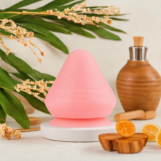 JD 고밀도 뾰족 마사지볼 흡착형 셀프 지압 안마볼 근막이완 근육통완화 홈트 요가 재활 운동용 1P, 핑크, 1개