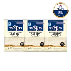 대림선 순백사각 어묵, 3개, 1kg