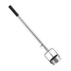 농업용 멀칭 비닐 타공기 75mm/농기구 종류 이식기 구멍뚫기 파기 피복기 타공 펀칭 펀처 피복기 펀칭기 모종심기, 1개