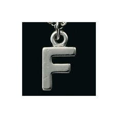 D.A.D 디에이디 크리스탈 베어 이니셜 참 F 실버