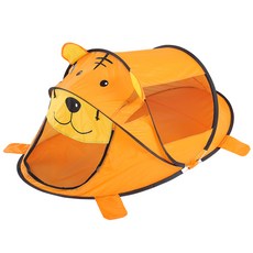 캐보트 유아 텐트 하우스 원터치 놀이텐트, 오렌지(호랑이), 1개