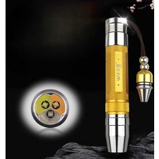 led후레쉬 전문가용 충전식 특수 전문가 원석 감정 식별 손전등 해루질 휴대용, 1개, 1. 백색광 업그레이드(C타입) 단품 선물세트