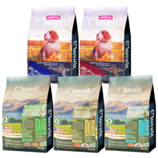 O'loveit 歐力 無穀天然犬飼料, 1個, 挪威鮭魚凍乾粒全齡犬皮毛健康 鮭魚  2kg