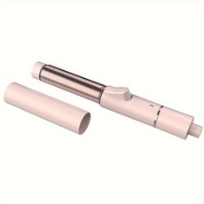 짧은 머리용 세라믹 미니 컬링 다리미 여행용 소형 헤어 컬러 이중 전압 막대 1 인치, 영국, Pink