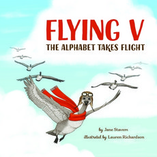 (영문도서) Flying V: The Alphabet Takes Flight Hardcover, Comet Tale Books, English, 9781955707008