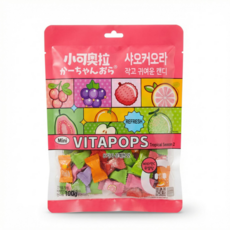 샤오커오라 시즌2 트로피칼 베트남 무설탕 간식 비타민C 캔디 사탕, 1개, 100g