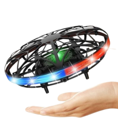 [UFO] [안전한] [미니] [초보자] [학습용] [손으로 움직이는 드론] [미니드론] [센서드론] [플라잉볼] [플라잉노바], A타입(블랙), 1개