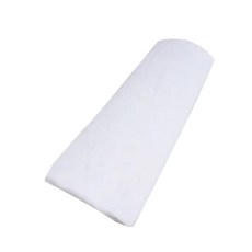 라텍스 요추 베개 반원형 지지대 허리 쿠션 등쿠션, 화이트 60 x 20 x 4cm(높이3cm), 1개