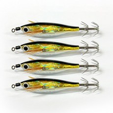 만쿨필수템 블랙타이거 느면나오는 느나에기 [전제품 야광], #8 레이저전갱이, 4개, 5.5g