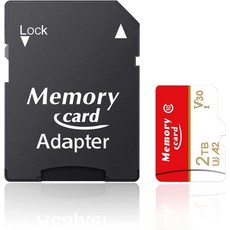 2T Micro UHS-I U1 Class10 100MBs PC 마이크로 카드 메모리 카드 고내구성 방수 내