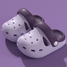 包頭卡通兒童拖鞋夏季2025新款1-10歲寶寶嬰幼兒洞洞鞋男女孩涼拖