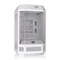 Thermaltake Tower 250 Snow Mini-ITX 미니 타워 120mm CT 팬 2개 포함 360mm 라디에이터 지원 GPU 클리어런스 듀얼 챔버 CA-, Thermaltake Tower 250 Snow Min