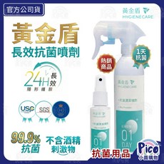 【黃金盾】潔噴劑01 250ml / 60ml 24小時長效防護, 1個, 01 250ml