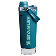 스탠리 액티베이트 스테인리스 쉐이크 보틀, 코스탈 라임 블루, 1개, 591ml 코스탈 라임 블루, 1개, 591ml