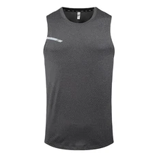 남성 런 조끼 육상 탱크 탑 스피드 피트니스 셔츠 민소매 트랙 필드 러닝 싱글