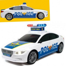 유아 경찰차 장난감 움직이는 멜로디 효과음 아동 경찰차 장난감 경광등 깜빡이 소근육 라이트 세움 승용