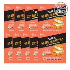 [맘스킹] 상신 돈까스 더빠삭 치즈품은 순살치킨까스 260gX9팩(18장), 단품, 2,340g