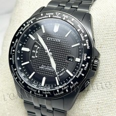 CITIZEN 星辰錶 CB0028-58E 電波光動能萬年曆藍寶石鏡面男錶