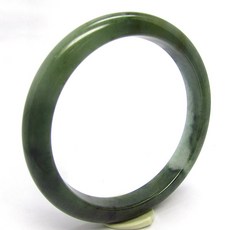 【小樂】翡翠手鐲半山半水天然A貨(手圍17.3號 內徑54.5mm V612), 1個