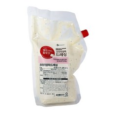 CJ 백설 냉장 크리미 양파드레싱 2kg, 1개